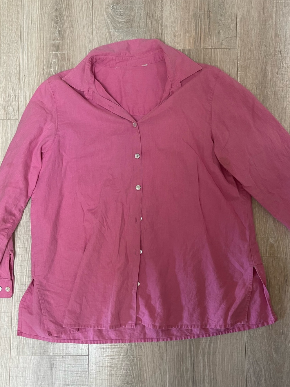 Women’s Pink Button-Up Jacket